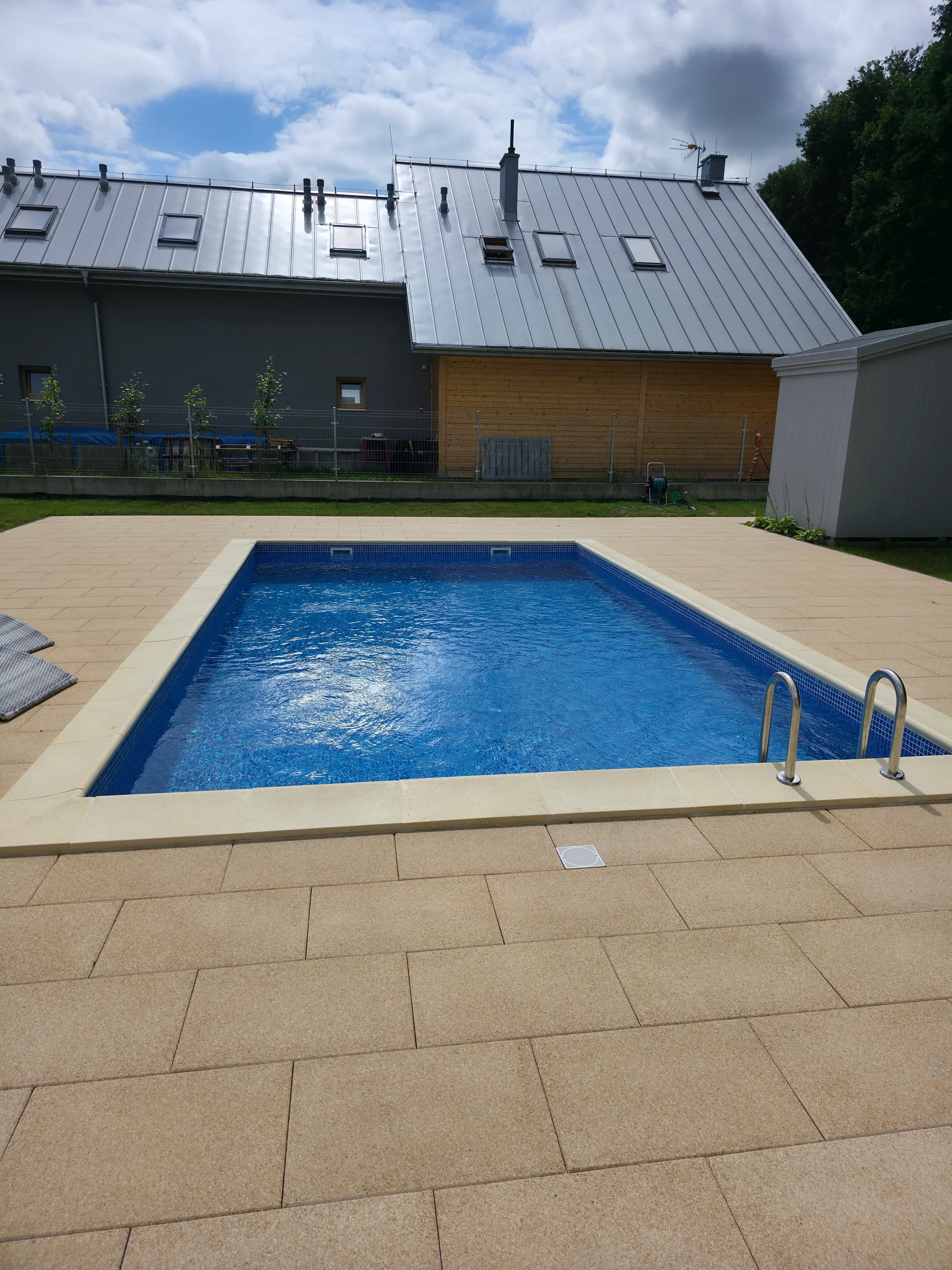 Basen skimmerowy przy Mamamia Park, Łukęcin — realizacja JML-SPA, zdjęcie 16
