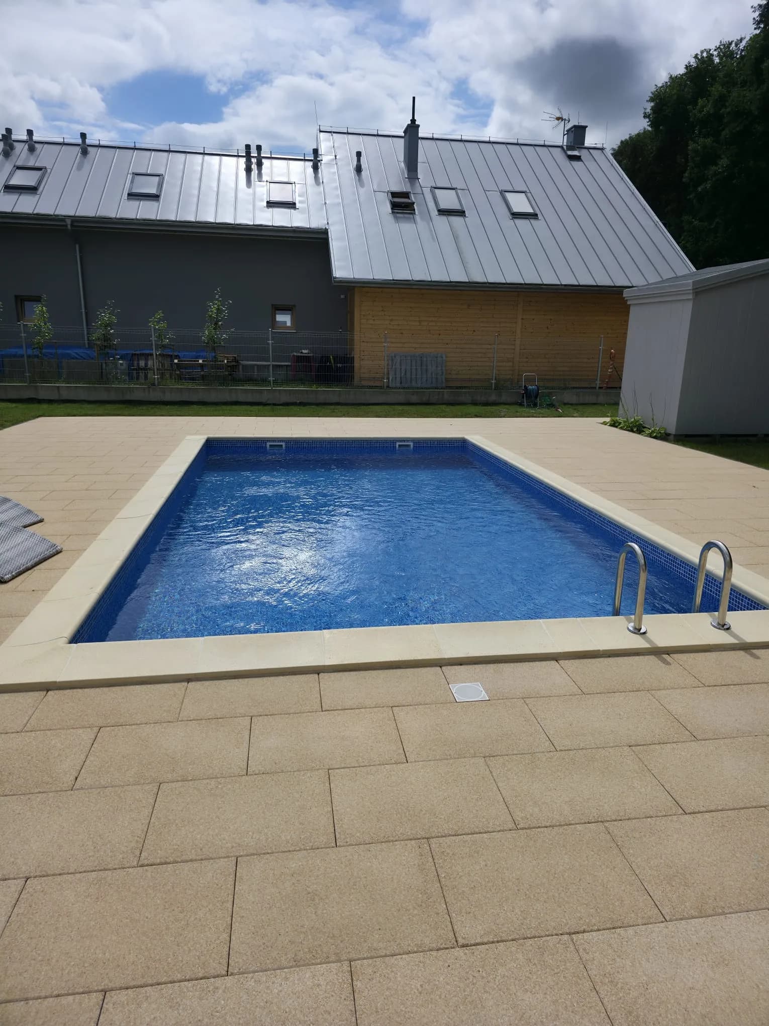 Basen skimmerowy przy Mamamia Park, Łukęcin — realizacja JML-SPA, zdjęcie 10