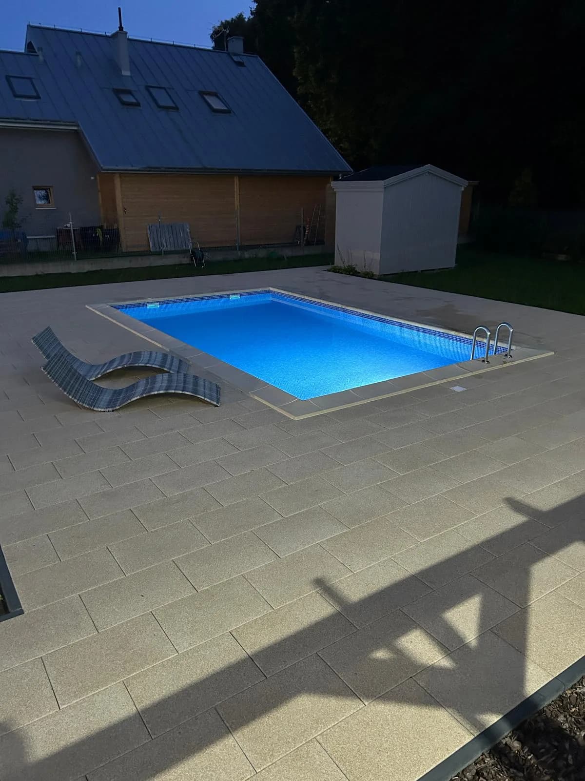 Basen skimmerowy przy Mamamia Park, Łukęcin — realizacja JML-SPA, zdjęcie 11