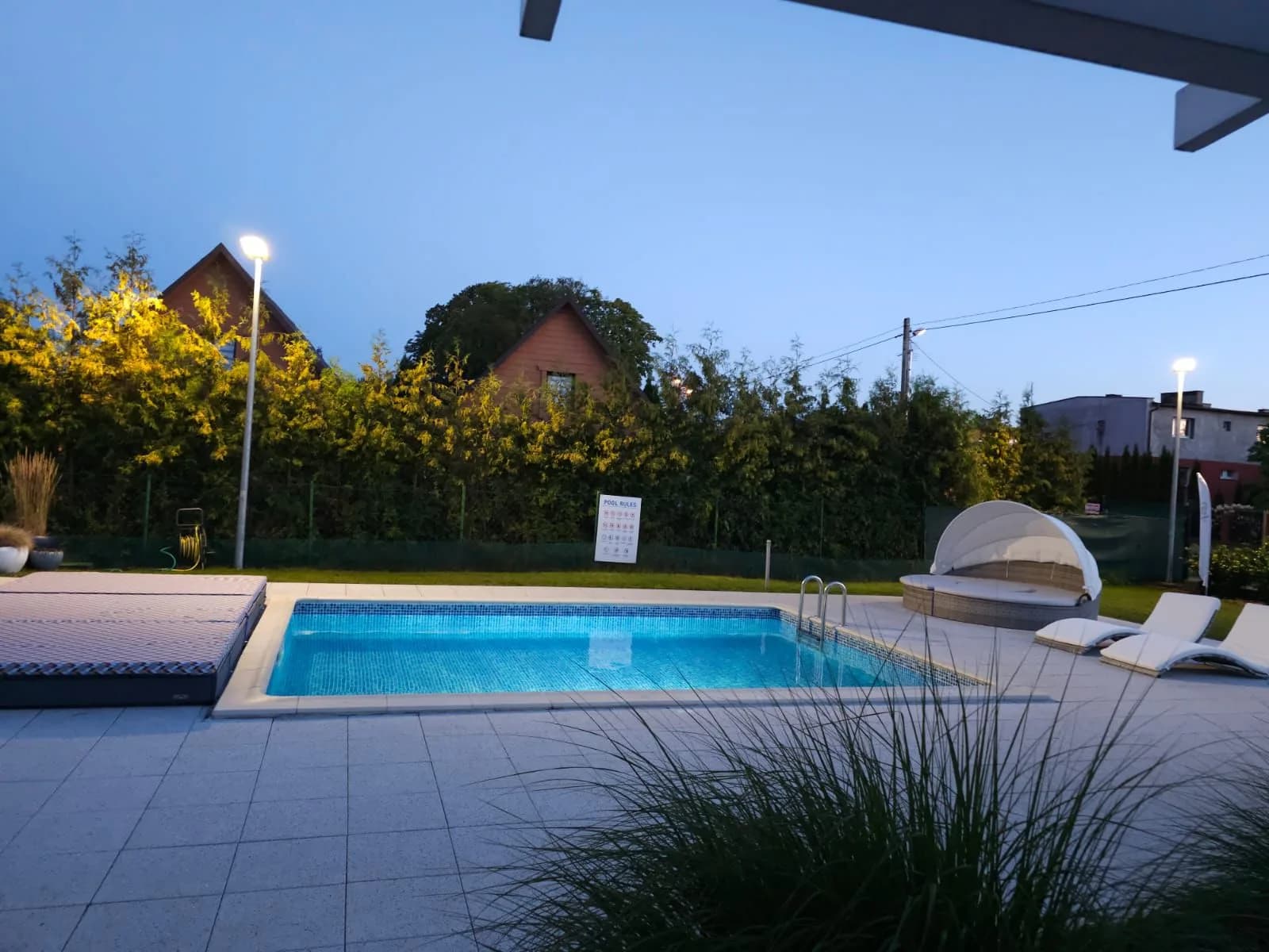 Basen skimmerowy przy Mamamia Resort, Łukęcin — realizacja JML-SPA, zdjęcie 14