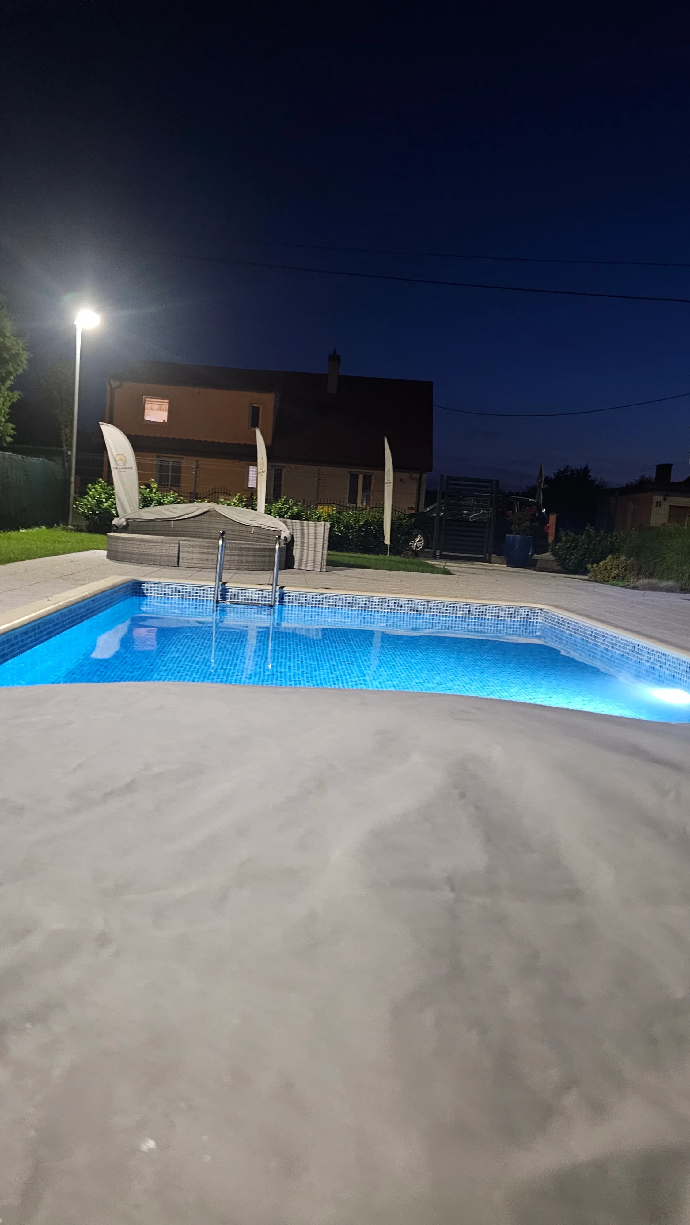Basen skimmerowy przy Mamamia Resort, Łukęcin — realizacja JML-SPA, zdjęcie 19