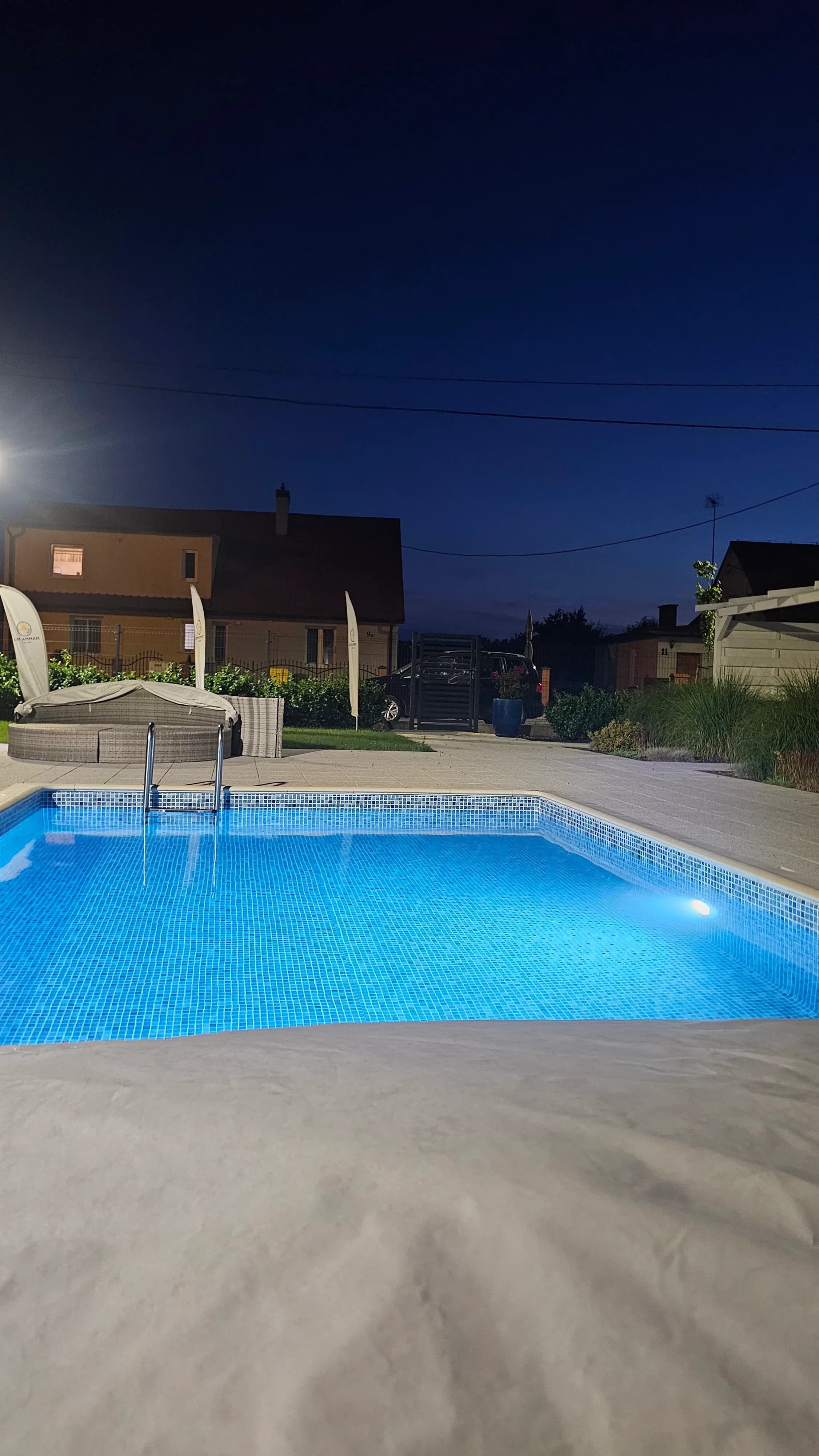 Basen skimmerowy przy Mamamia Resort, Łukęcin — realizacja JML-SPA, zdjęcie 20