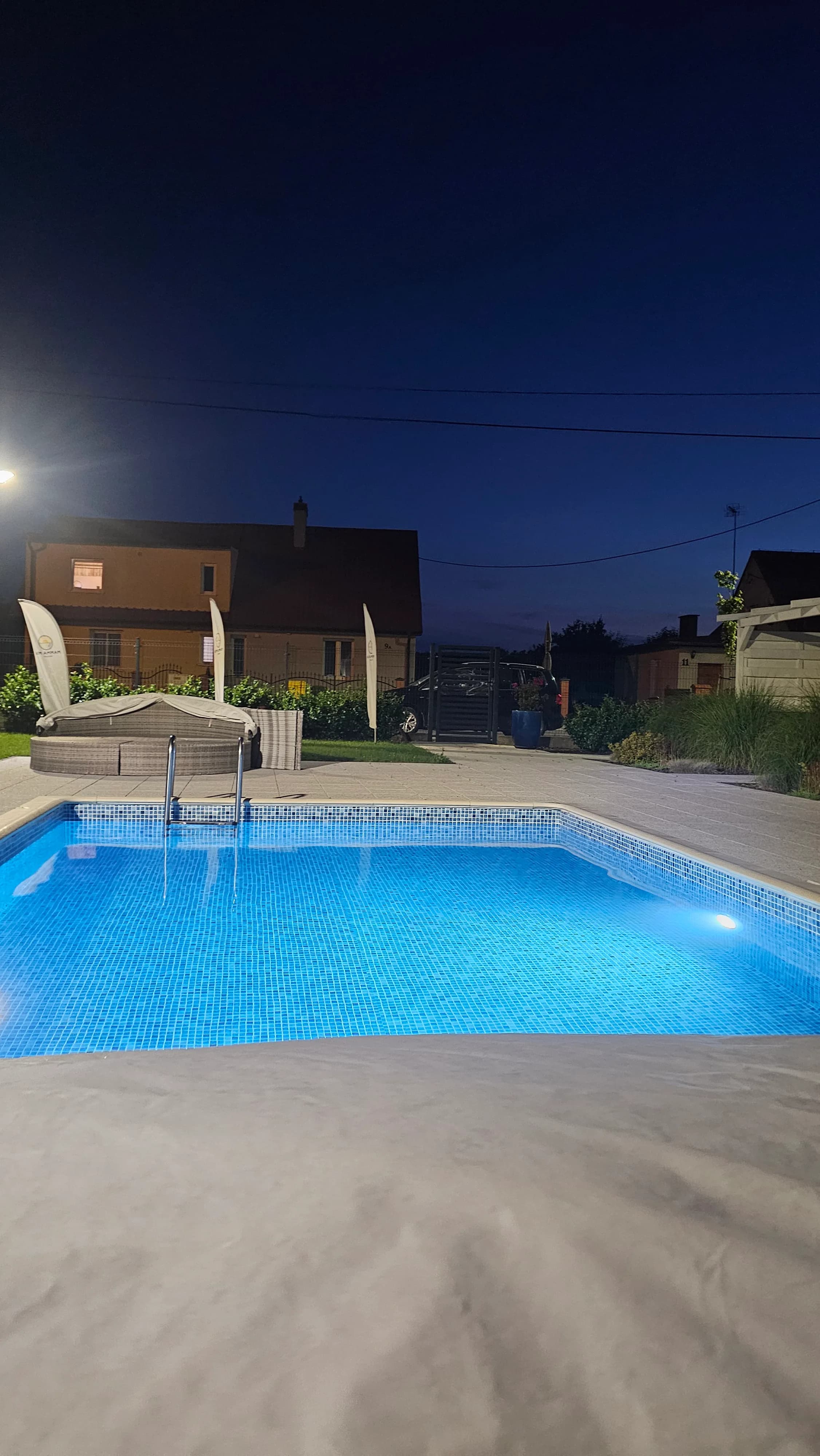 Basen skimmerowy przy Mamamia Resort, Łukęcin — realizacja JML-SPA, zdjęcie 21