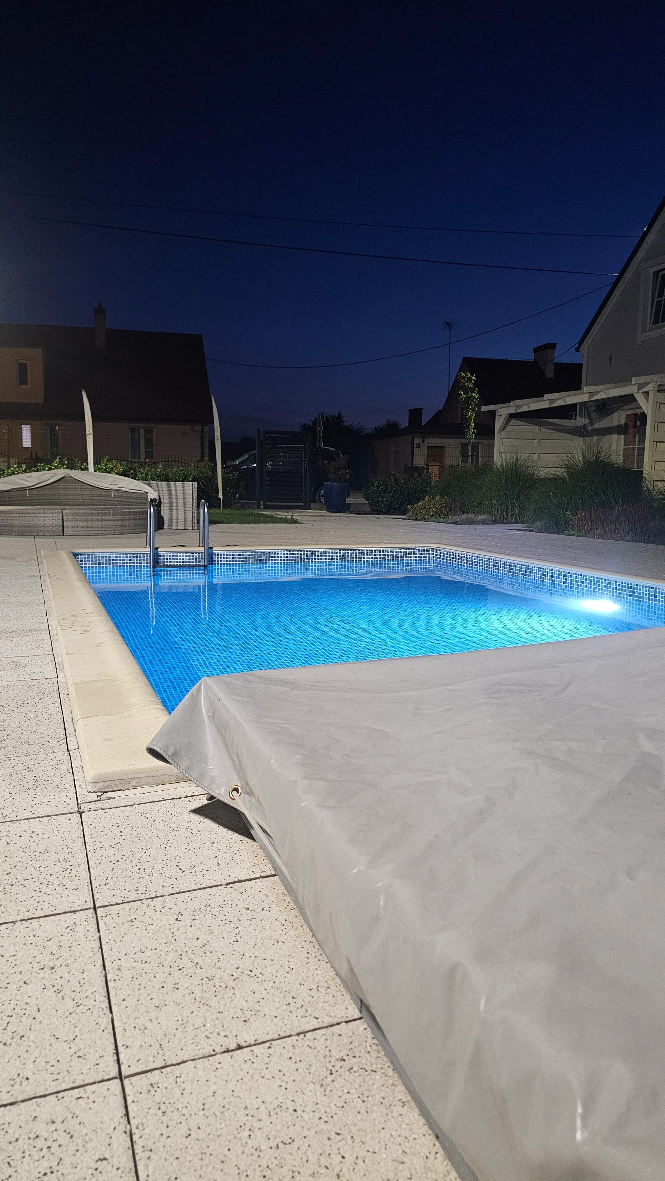 Basen skimmerowy przy Mamamia Resort, Łukęcin — realizacja JML-SPA, zdjęcie 22