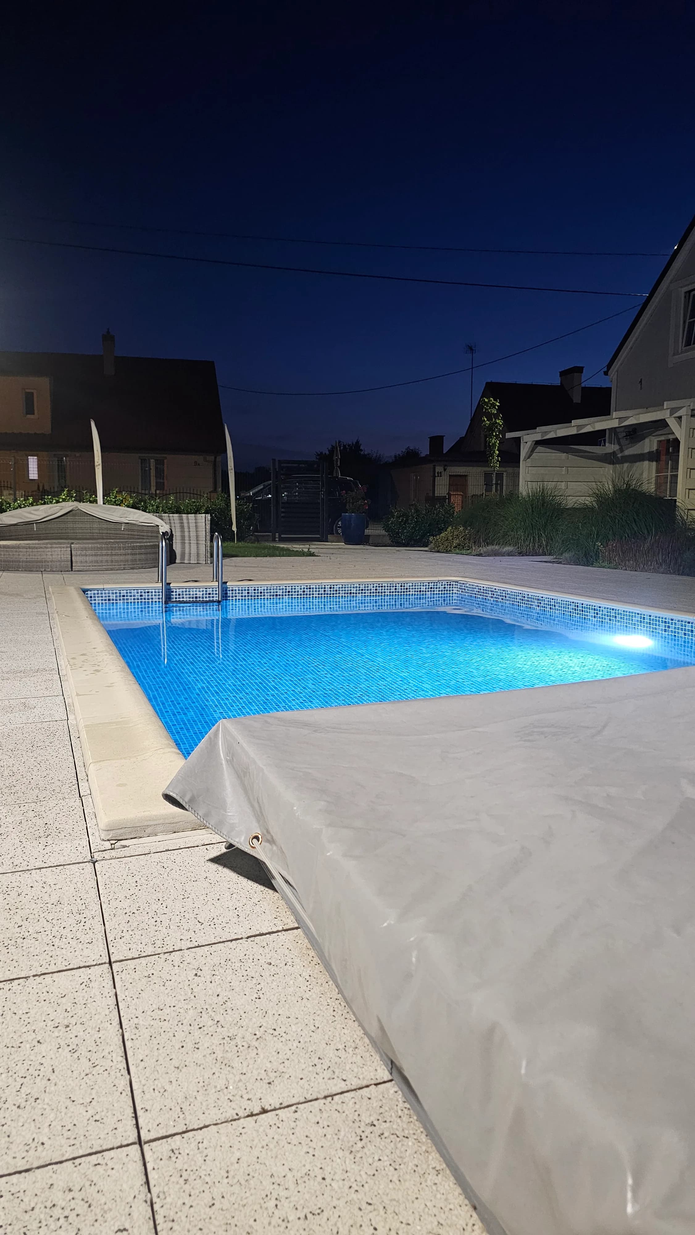 Basen skimmerowy przy Mamamia Resort, Łukęcin — realizacja JML-SPA, zdjęcie 23