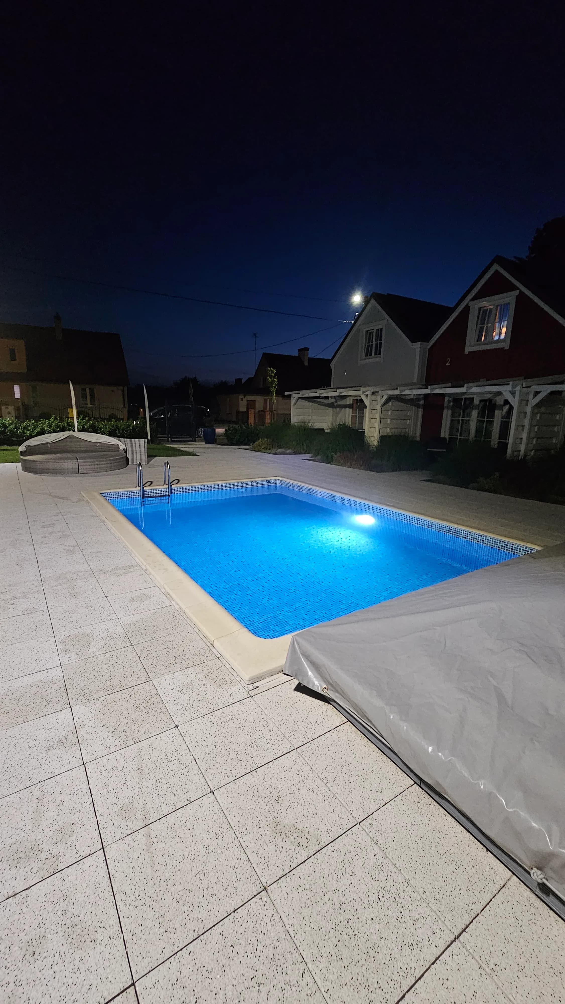 Basen skimmerowy przy Mamamia Resort, Łukęcin — realizacja JML-SPA, zdjęcie 27